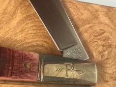1998 Russell (Green River Works) 5" (Heavy Duty) Daddy Barlow Knife with Great Bone Handles -NOS 1998 Russell (Green River Works) 5" (Heavy Duty) Daddy Barlow Knife with Great Bone Handles -NOS