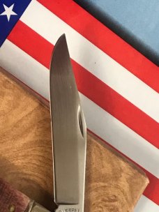 1998 Russell (Green River Works) 5" (Heavy Duty) Daddy Barlow Knife with Great Bone Handles -NOS 1998 Russell (Green River Works) 5" (Heavy Duty) Daddy Barlow Knife with Great Bone Handles -NOS