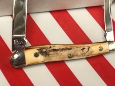 Schatt & Morgan Half Whittler w/ Nice Stag Horn Handles -NOS Schatt & Morgan Half Whittler w/ Nice Stag Horn Handles -NOS