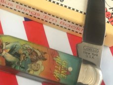 Vintage Camillus 2 Blade Large Cigar Knife w Riders of the Silver Screen Handles -Gene Autry -NOS Vintage Camillus 2 Blade Large Cigar Knife w Riders of the Silver Screen Handles -Gene Autry -NOS