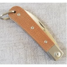 Viper Sway Back Natural Micarta KNIFE,W/GEC SLIP,NIB,3.75"CLSD,M390,w/bail&lanyd Viper Sway Back Natural Micarta KNIFE,W/GEC SLIP,NIB,3.75"CLSD,M390,w/bail&lanyd