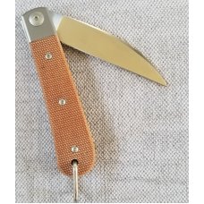 Viper Sway Back Natural Micarta KNIFE,W/GEC SLIP,NIB,3.75"CLSD,M390,w/bail&lanyd Viper Sway Back Natural Micarta KNIFE,W/GEC SLIP,NIB,3.75"CLSD,M390,w/bail&lanyd