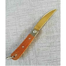 Viper Sway Back Natural Micarta KNIFE,W/GEC SLIP,NIB,3.75"CLSD,M390,w/bail&lanyd Viper Sway Back Natural Micarta KNIFE,W/GEC SLIP,NIB,3.75"CLSD,M390,w/bail&lanyd