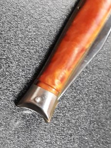 Vintage Shur Snap Fishtail switchblade. Vintage Shur Snap Fishtail switchblade.