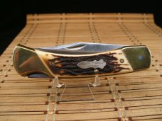 SCHRADE USA UNCLE HENRY LB8 PAPA BEAR LARGE VINTAGE LOCK BLACK FOLDING POCKET KNIFE & SCHRADE SHEATH SCHRADE USA UNCLE HENRY LB8 PAPA BEAR LARGE VINTAGE LOCK BLACK FOLDING POCKET KNIFE & SCHRADE SHEATH