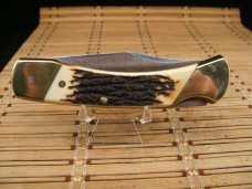SCHRADE USA UNCLE HENRY LB8 PAPA BEAR LARGE VINTAGE LOCK BLACK FOLDING POCKET KNIFE & SCHRADE SHEATH SCHRADE USA UNCLE HENRY LB8 PAPA BEAR LARGE VINTAGE LOCK BLACK FOLDING POCKET KNIFE & SCHRADE SHEATH