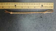 Goat skin lace Lanyard Tan Goat skin lace Lanyard Tan