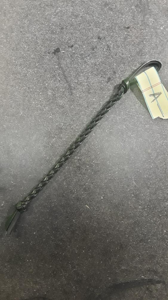 Green Lace and Black Calf Lace Lanyard Green Lace and Black Calf Lace Lanyard
