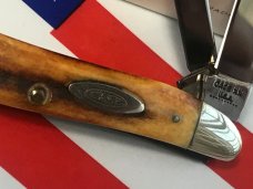 Case xx 1970 Peanut Knife (MDL# 5220) w/ Genuine Stag Handles -NOS in M/NM Condition Case xx 1970 Peanut Knife (MDL# 5220) w/ Genuine Stag Handles -NOS in M/NM Condition