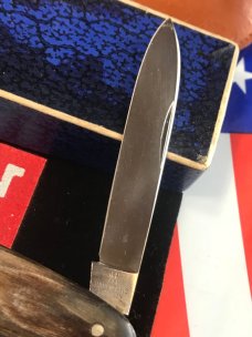 Vintage J A Henckels 2 Blade Gentlemens Knife w/ Horn Handles +Orig Pouch Vintage J A Henckels 2 Blade Gentlemens Knife w/ Horn Handles +Orig Pouch