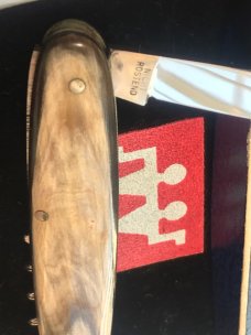 Vintage J A Henckels 2 Blade Gentlemens Knife w/ Horn Handles +Orig Pouch Vintage J A Henckels 2 Blade Gentlemens Knife w/ Horn Handles +Orig Pouch