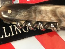 Vintage J A Henckels 2 Blade Gentlemens Knife w/ Horn Handles +Orig Pouch Vintage J A Henckels 2 Blade Gentlemens Knife w/ Horn Handles +Orig Pouch