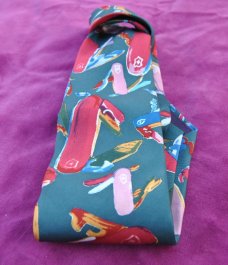 Knife neck Tie! Italian Fabric Made In USA Silk Standard Length Brand New Old Stock Knife neck Tie! Italian Fabric Made In USA Silk Standard Length Brand New Old Stock