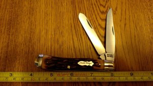 SCHRADE Uncle Henry U.S.A. 285UH Pocket Knife Stag Handle (Stalgon)