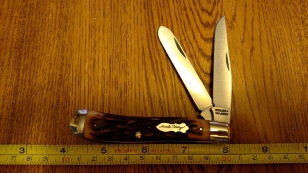 SCHRADE Uncle Henry U.S.A. 285UH Pocket Knife Stag Handle (Stalgon) SCHRADE Uncle Henry U.S.A. 285UH Pocket Knife Stag Handle (Stalgon)