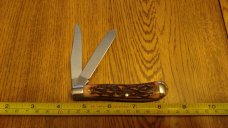 SCHRADE Uncle Henry U.S.A. 285UH Pocket Knife Stag Handle (Stalgon) SCHRADE Uncle Henry U.S.A. 285UH Pocket Knife Stag Handle (Stalgon)