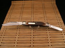SCHRADE OLD TIMER 858 LUMBERJACK USA LARGE VINT. NOS USED STOCKMAN CARBON STEEL BLADES POCKET KNIFE SCHRADE OLD TIMER 858 LUMBERJACK USA LARGE VINT. NOS USED STOCKMAN CARBON STEEL BLADES POCKET KNIFE