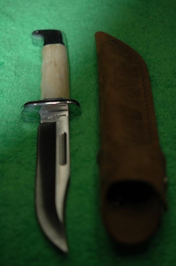 Buck Special Edition Fixed Blade Model 117 with Bone Handle - Includes Box - Unused