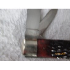CASE XX, 6216 1/2, RED JIGGED BONE BAREHEAD JACK, 3 3/8 INCHES, 1940-1964 CASE XX, 6216 1/2, RED JIGGED BONE BAREHEAD JACK, 3 3/8 INCHES, 1940-1964