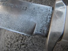 VIntage Rare Prov. US. Tuf - Stag Ultra Honed camp/hunting knife with sheath. Made in the USA!!! VIntage Rare Prov. US. Tuf - Stag Ultra Honed camp/hunting knife with sheath. Made in the USA!!!