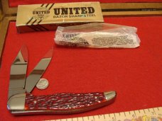 United Boker Folding Hunter UC 152R Bone