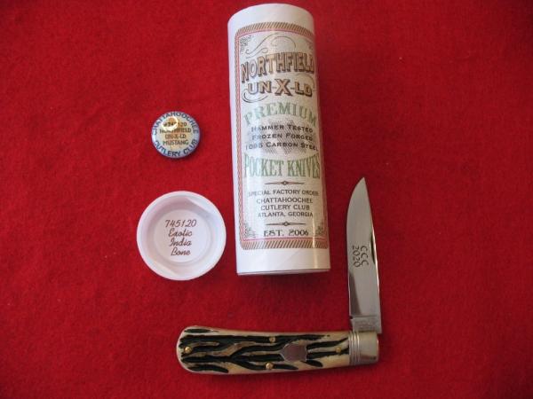 GREAT EASTERN NORTHFIELD EXOTIC INDIA BONE KNIFE PATTERN 745120 NIB GREAT EASTERN NORTHFIELD EXOTIC INDIA BONE KNIFE PATTERN 745120 NIB