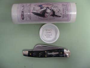 GREAT EASTERN 2015 FARMERS JACK WITH DUSK JIG BONE SCALES