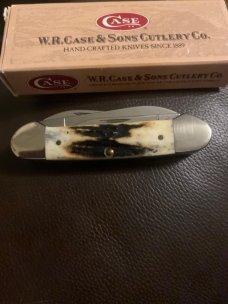 1997 New Case XX USA 3 Dots M54131 "BIG CHEIF" Midnight Stag With Gnarly Stag Handles Limited Editio 1997 New Case XX USA 3 Dots M54131 "BIG CHEIF" Midnight Stag With Gnarly Stag Handles Limited Editio
