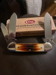 1997 New Case XX USA 3 Dots 54131 SS "BIG CHEIF" Red Stag Handles With Gnarly Stag Limited Editiom 1997 New Case XX USA 3 Dots 54131 SS "BIG CHEIF" Red Stag Handles With Gnarly Stag Limited Editiom