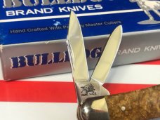 1993 Bulldog Brand 3 Blade Whittler Knife w/ Gold Dust Handles -NOS and Mint 1993 Bulldog Brand 3 Blade Whittler Knife w/ Gold Dust Handles -NOS and Mint