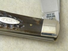 Case XX USA Bone 6254 SS 1 Dot Tested XX Razor Edge Pretty Bone Trapper Knife Case XX USA Bone 6254 SS 1 Dot Tested XX Razor Edge Pretty Bone Trapper Knife