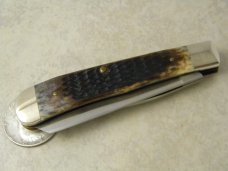 Case XX USA Bone 6254 SS 1 Dot Tested XX Razor Edge Pretty Bone Trapper Knife Case XX USA Bone 6254 SS 1 Dot Tested XX Razor Edge Pretty Bone Trapper Knife