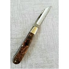 K'roo Custom Sway Back Lockback Knife,Beech Burl,NEW,W/GEC slip, 4",VIPER K'roo Custom Sway Back Lockback Knife,Beech Burl,NEW,W/GEC slip, 4",VIPER