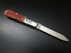 Great Eastern Cutlery #15 TC Tom Sawyer Ancient Barlow Muscadine Sawcut Bone GEC SFO 15 118 Great Eastern Cutlery #15 TC Tom Sawyer Ancient Barlow Muscadine Sawcut Bone GEC SFO 15 118
