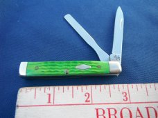 NIB/NOS Case XX Limited Edition Baby Doc Doctors Knife 6282 Bright Green Bone, In a Christmas Tin NIB/NOS Case XX Limited Edition Baby Doc Doctors Knife 6282 Bright Green Bone, In a Christmas Tin