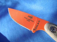 ESEE IZULA II Orange FIXED KNIFE KNIFE WITH SHEATH MADE IN USA RAZOR SHARP BLADE ESEE IZULA II Orange FIXED KNIFE KNIFE WITH SHEATH MADE IN USA RAZOR SHARP BLADE