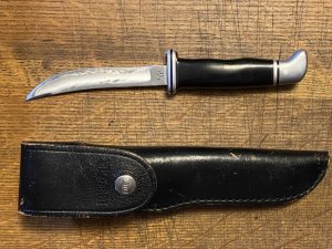 BUCK 118 USA Pre 1986 Knife with original sheath