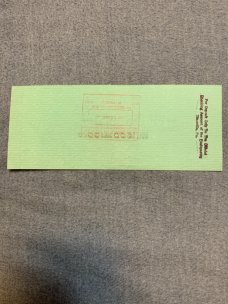 Queen Cutlery Company Check 1963 Queen Cutlery Company Check 1963