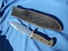 NIB/NOS   Black Jack Anaconda 1 Bowie Knife,  made in Japan. Original sheath and box 