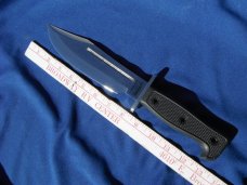 NIB/NOS   Black Jack Anaconda 1 Bowie Knife,  made in Japan. Original sheath and box 