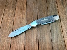 Boker Tree Brand Gray Jigged Bone Canoe made in Solingen Germany