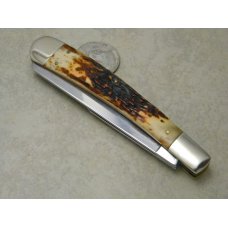 Case XX USA 4 Dot (1996) Red Stag R5251 SS Banana Trapper Knife Case XX USA 4 Dot (1996) Red Stag R5251 SS Banana Trapper Knife