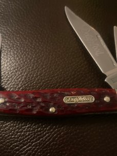 New Dollywood Solingen Germany Beautiful Red Bone Handles With Three Blades LE #45 New Dollywood Solingen Germany Beautiful Red Bone Handles With Three Blades LE #45