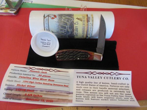 Tuna Valley  Phoenix Jack Catalina Wine Mixer Bone  1 of 50 