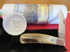 Tuna Valley Phoenix Jack Burnt Stag  154CM Steel  One of 50 