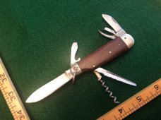 Boker Tree Brand Scout / Camp Knife H. Boker & Co Wood Scales Boker Tree Brand Scout / Camp Knife H. Boker & Co Wood Scales