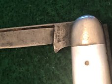 Three Pearl / Faux Pearl knives from Hard to find makers: Paxton & Ghallagher, Thomaston, H&B Three Pearl / Faux Pearl knives from Hard to find makers: Paxton & Ghallagher, Thomaston, H&B