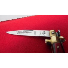 KISSING CRANE KC-46 LAMINATED WOOD HANDLE STILETTO GERMANY UNUSED WITH BOX SUPER STORAGE FIND KISSING CRANE KC-46 LAMINATED WOOD HANDLE STILETTO GERMANY UNUSED WITH BOX SUPER STORAGE FIND