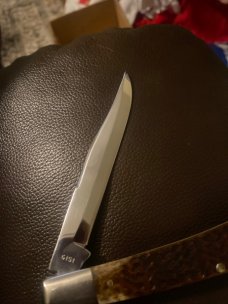 1981 Case XX •••••SS•••• USA 6151 Pretty Bone Handle Bananna Trapper With Single Blade Brand New 1981 Case XX •••••SS•••• USA 6151 Pretty Bone Handle Bananna Trapper With Single Blade Brand New
