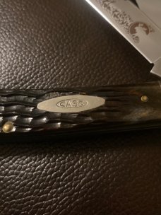 1982 Case XX ••••SS•••• USA 6251 SP SS Pretty Bone Handle Bananna Trapper With 2 Blades Collectors 1982 Case XX ••••SS•••• USA 6251 SP SS Pretty Bone Handle Bananna Trapper With 2 Blades Collectors